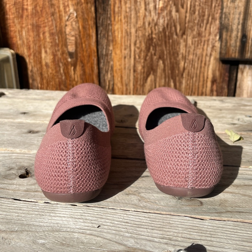 Allbirds Tree Breezer Flats – Mauve Pink | New, Never Worn, Size W9 - Picture 10 of 14
